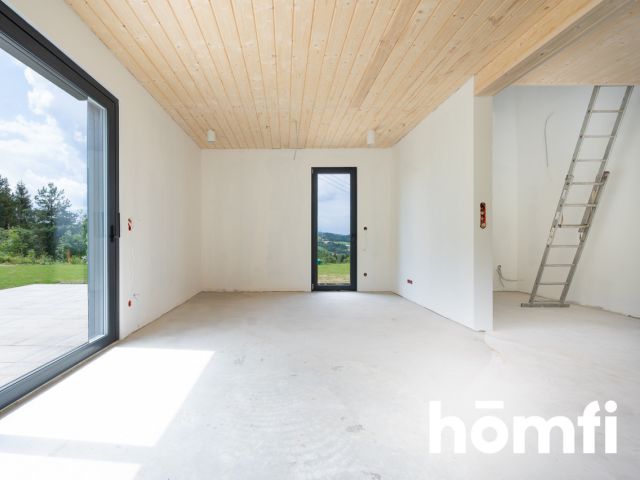 Nowoczesny dom 100 m² Pompa ciepła, fotowoltaika, klimatyzacja - Dom - Sprzedaż - Nowosądecki, Grybów / Gródek