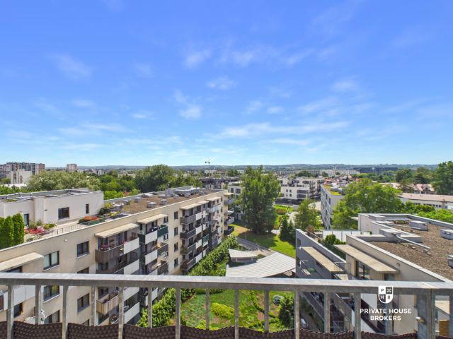 KRAKÓW | Płaszów | 2 pokoje z osobną kuchnią | 56,74 m² | Widok na panoramę miasta - Mieszkanie - Sprzedaż - Kraków, Podgórze / Płaszów