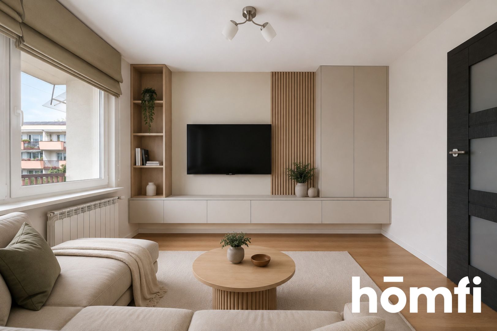 3 pok. mieszkanie, widok na zieleń, duży balkon - Mieszkanie - Sprzedaż - Kraków, Nowa Huta / Czyżyny