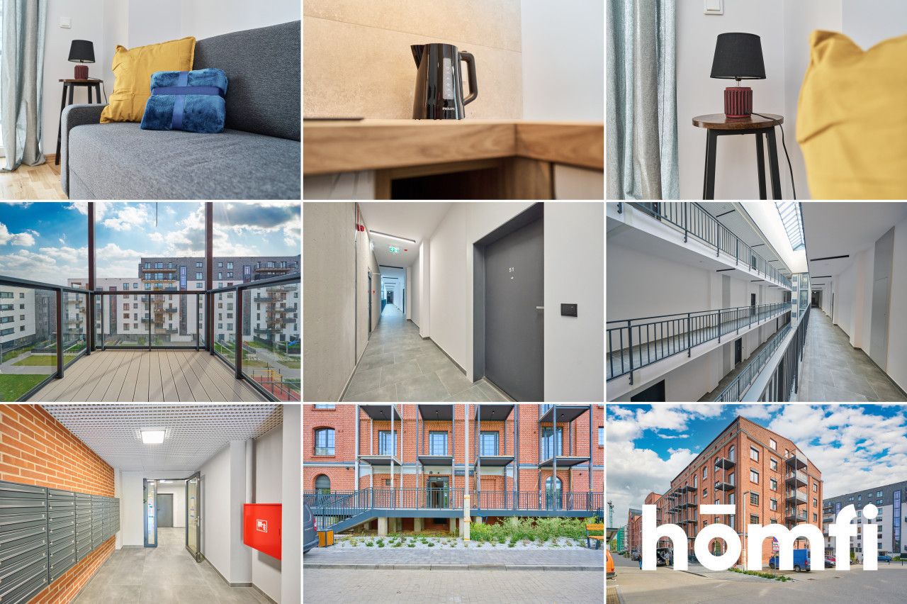Kawalerka na wynajem/Nowy Młyn Różanka - Apartment - Rent - Wrocław, Psie Pole