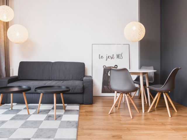 Air-conditioned stylish studio in "Wiślane Tarasy" - Apartment - Rent - Kraków, Śródmieście / Grzegórzki