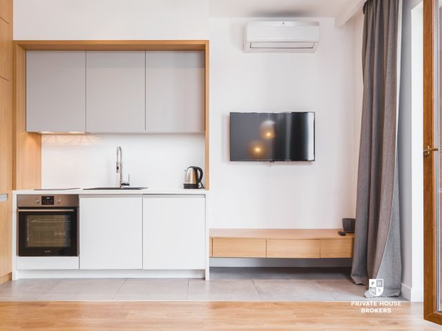 Klimatyzowane designerskie studio Wiślane Tarasy - Mieszkanie - Wynajem - Kraków, Śródmieście / Grzegórzki