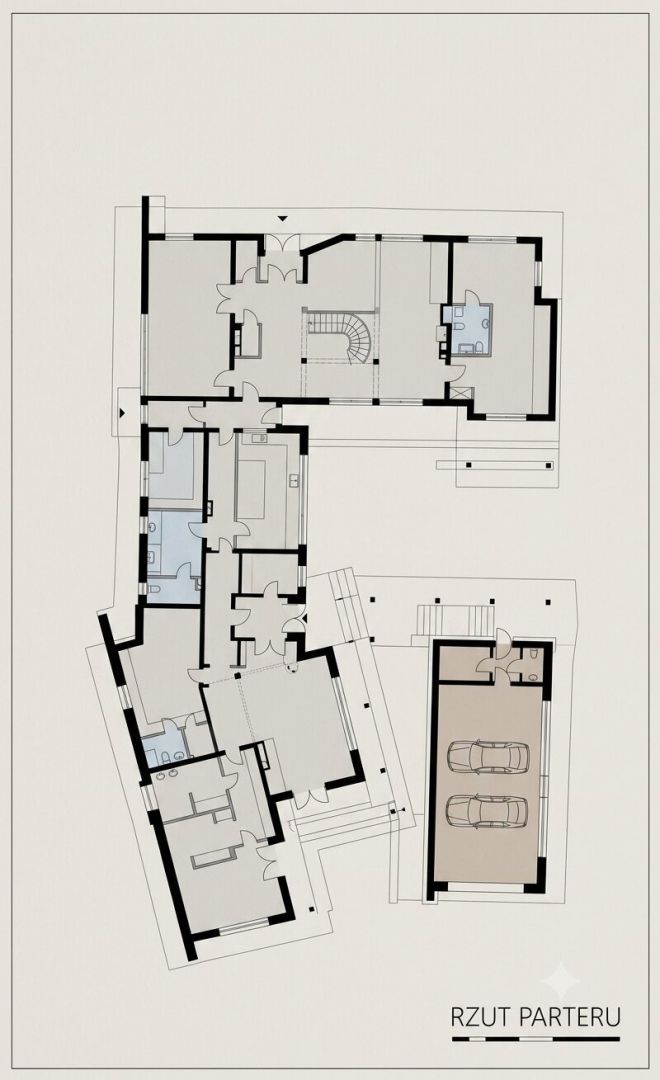 A spectacular residence bordering a nature reserve - Дім - Продаж - Pruszkowski, Nadarzyn