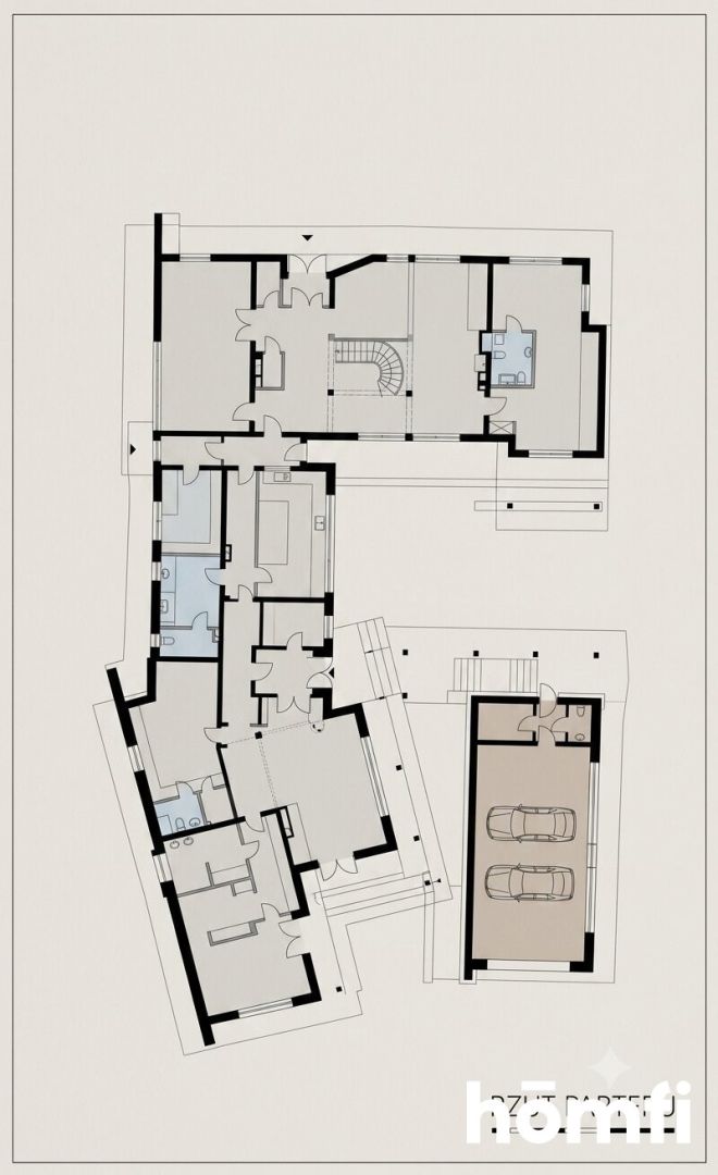 An impressive property with exceptional architecture - Дім - Продаж - Pruszkowski, Nadarzyn / Krakowiany