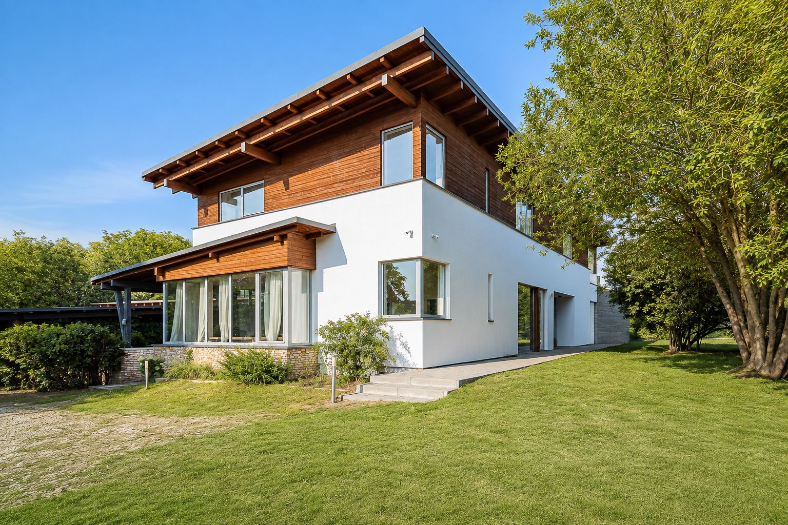 A spectacular residence bordering a nature reserve - Дім - Продаж - Pruszkowski, Nadarzyn