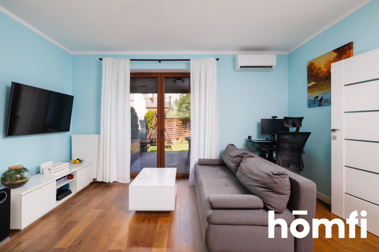 Two-Bedroom Apartment with a Private Garden, Air Conditioning and Parking on the Border of Kraków and Zielonki - Квартира - Продаж - Krakowski, Zielonki