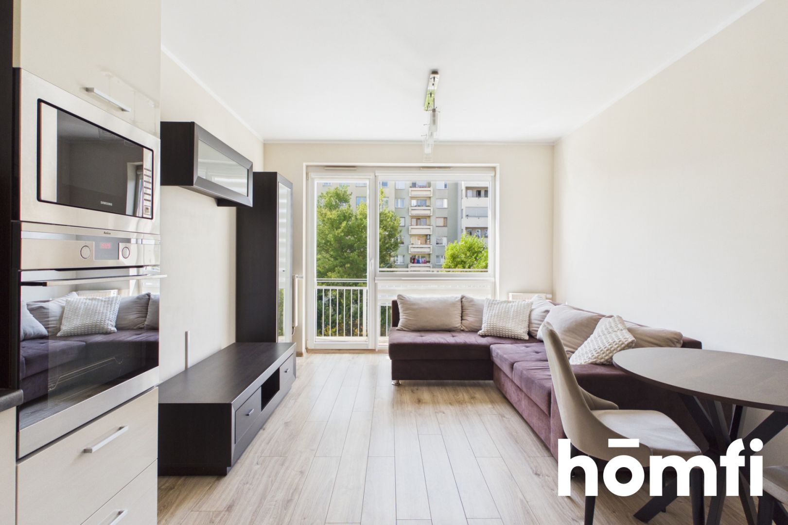 3-room apartment with a balcony - Dedal Boulevard (Gądów Mały) - Квартира - Оренда - Wrocław, Fabryczna / Gądów Mały