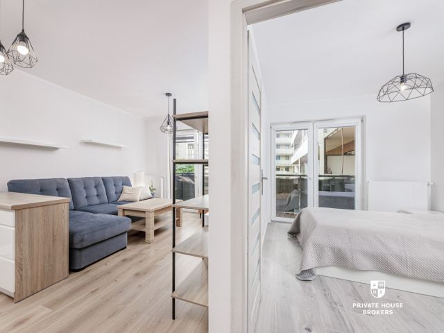 2-pokoje z balkonem i parkingiem / ul. Piękna - Apartment - Rent - Wrocław, Krzyki / Tarnogaj