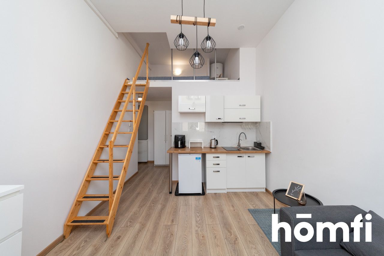 Kawalerka przy Manufakturze z antresolą 5 m² - Mieszkanie - Wynajem - Łódź, Polesie