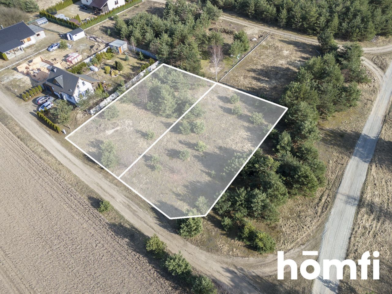 Plots for sale in Rejowiec, Skoki commune - Ділянка - Продаж - Wągrowiecki, Skoki