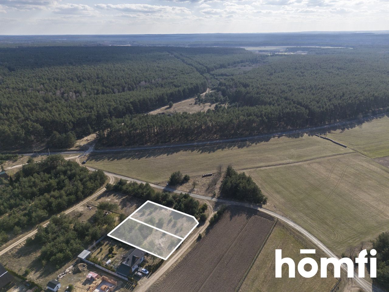 Plots for sale in Rejowiec, Skoki commune - Ділянка - Продаж - Wągrowiecki, Skoki