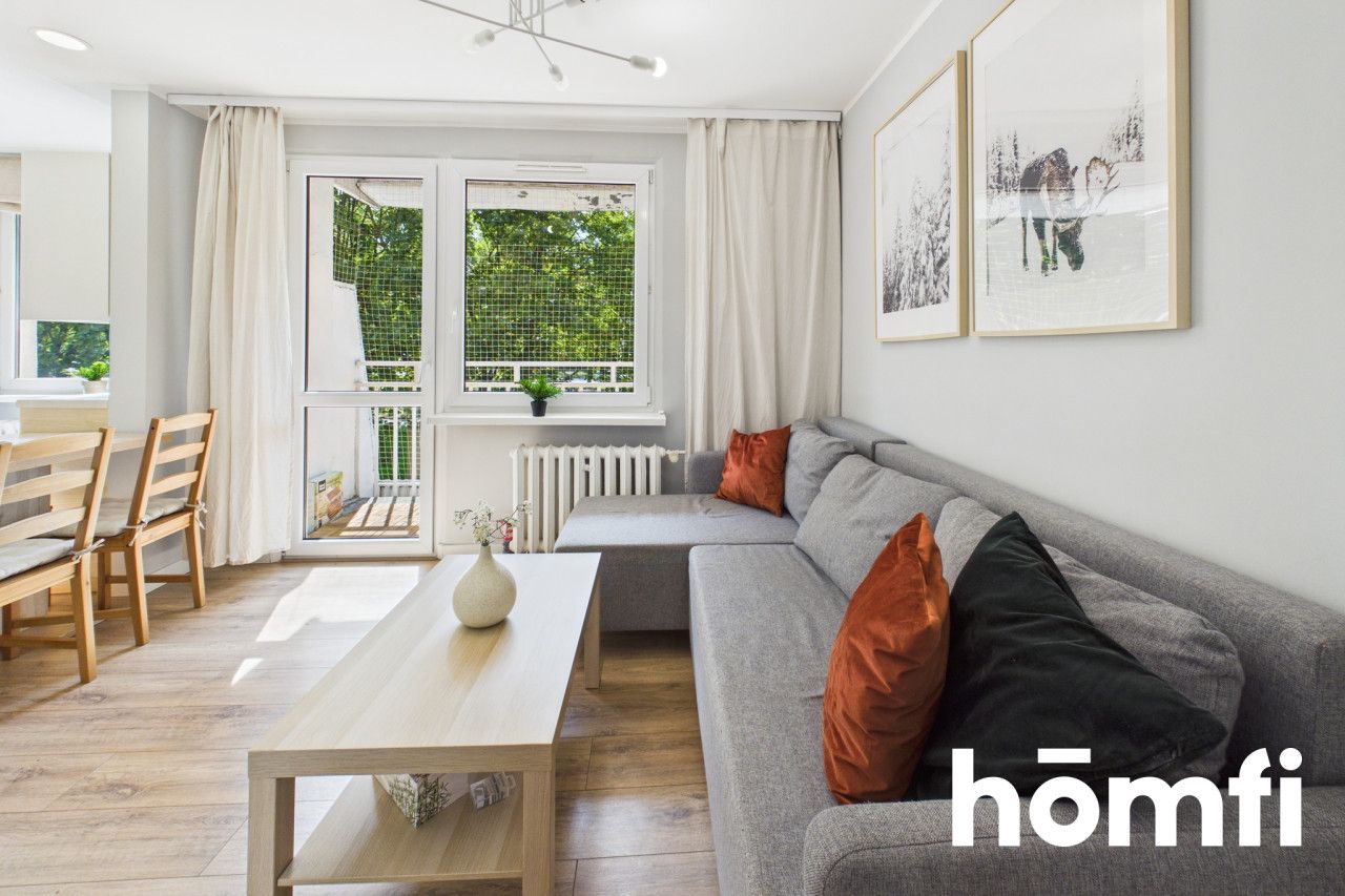 Bright and well-laid-out 3 rooms with a balcony | 46 m² | Os. Kombatantów 11 - Apartment - Rent - Kraków, Nowa Huta
