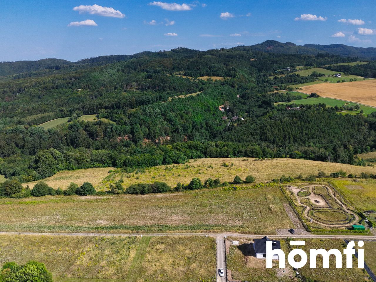 A perfectly located, scenic plot in the Kłodzko Valley. - Ділянка - Продаж - Ząbkowicki, Bardo / Dębowina