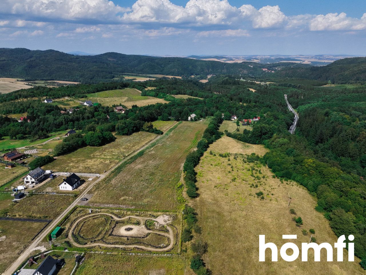 A perfectly located, scenic plot in the Kłodzko Valley. - Ділянка - Продаж - Ząbkowicki, Bardo / Dębowina