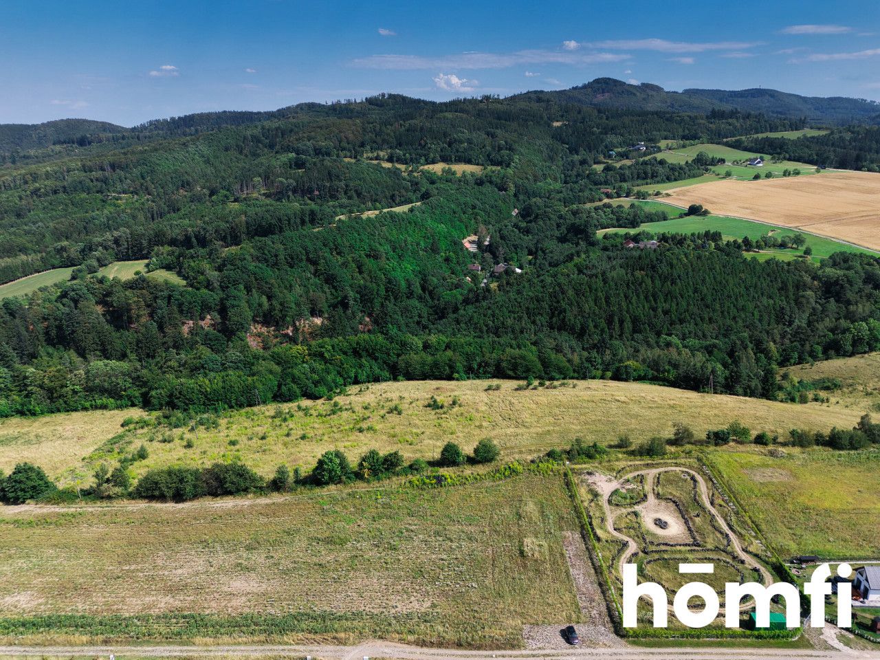 A perfectly located, scenic plot in the Kłodzko Valley. - Ділянка - Продаж - Ząbkowicki, Bardo / Dębowina