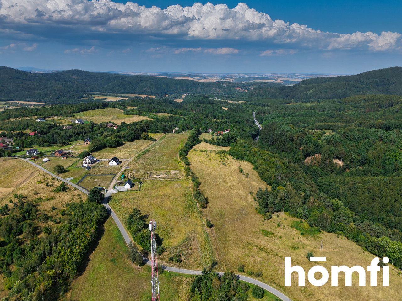 A perfectly located, scenic plot in the Kłodzko Valley. - Ділянка - Продаж - Ząbkowicki, Bardo / Dębowina