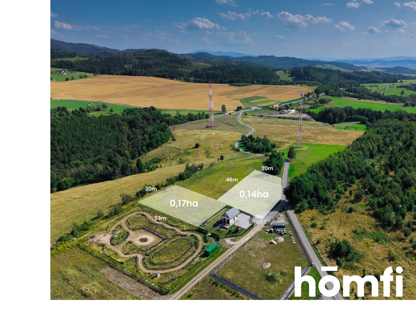 Mountain oasis with a view | 3 plots | - Plot - Sale - Ząbkowicki, Bardo / Dębowina