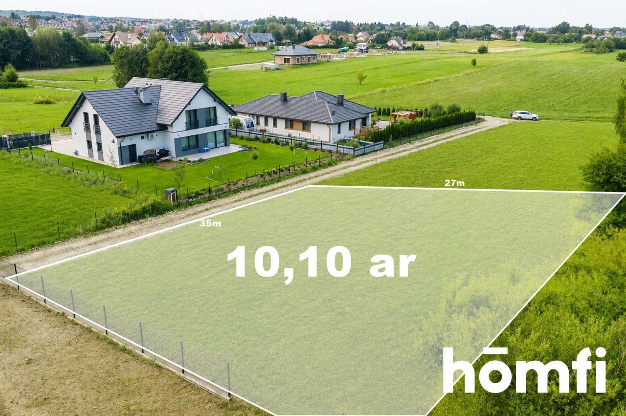 Plot with WZ | Electricity, water and sewage on the plot - Plot - Sale - Rzeszowski, Krasne