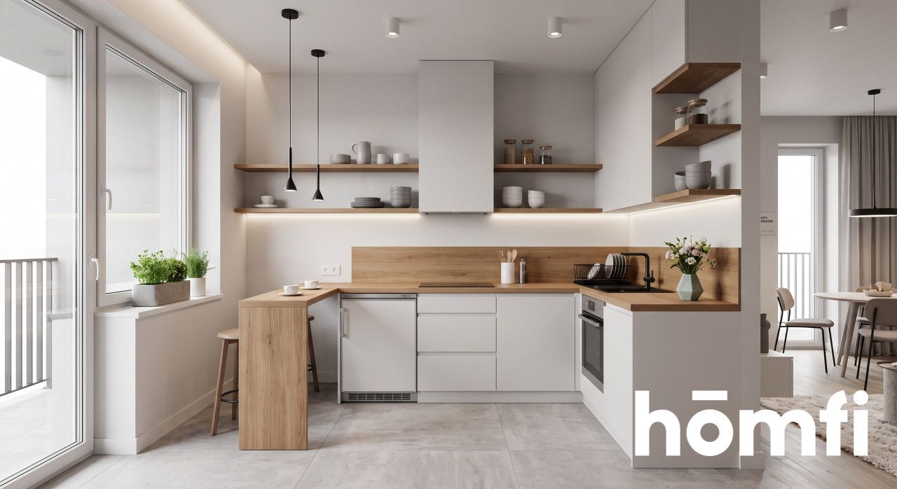 FOR SALE Modern 3-room apartment 54.09 m2 with 2 balconies - City Łobzów - Квартира - Продаж - Kraków, Krowodrza