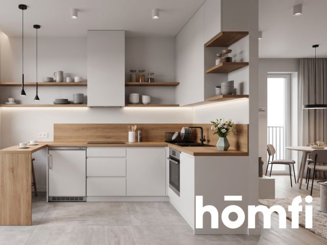 FOR SALE Modern 3-room apartment 54.09 m2 with 2 balconies - City Łobzów - Apartment - Sale - Kraków, Krowodrza