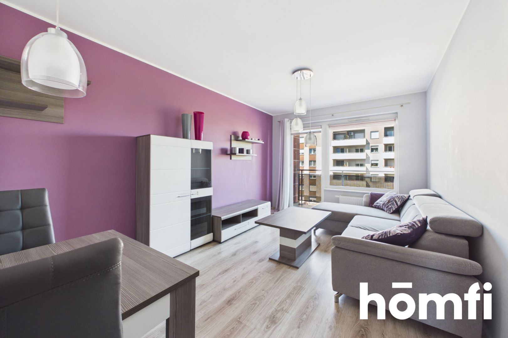 2 room apartment 52 sqm at Czartoryskiego St. + parking space and storage room - Квартира - Оренда - Wrocław, Psie Pole