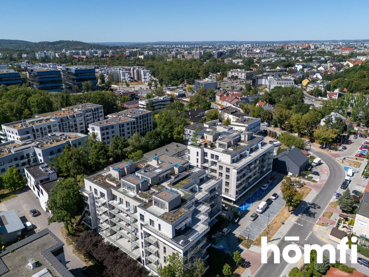 View of Wawel Castle, terraces, exclusive - Apartment - Rent - Kraków, Podgórze