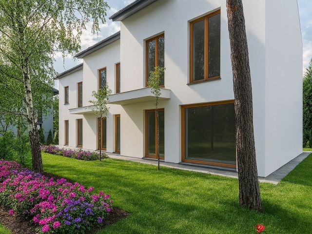 Bezczynszowe 130 M2, 2 park., balkon, przy LESIE - Mieszkanie - Sprzedaż - Warszawa, Białołęka / Kobiałka