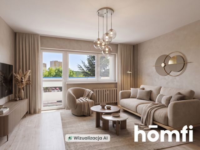 3 pokoje | 65,98 m² | balkon | Łódź Chojny | do własnej aranżacji - Mieszkanie - Sprzedaż - Łódź, Górna