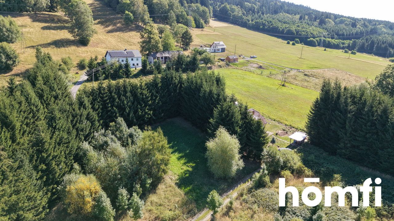 Sunny 11-are building plot in the Owl Mountains - Plot - Sale - Kłodzki, Nowa Ruda / Sokolec