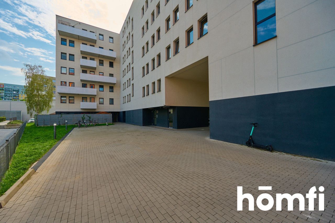 Modern studio with garden on Brzoskwiniowa street - Apartment - Rent - Wrocław, Krzyki / Tarnogaj