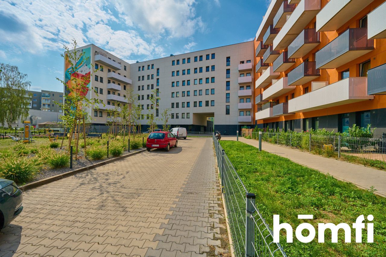 Modern studio with garden on Brzoskwiniowa street - Apartment - Rent - Wrocław, Krzyki / Tarnogaj