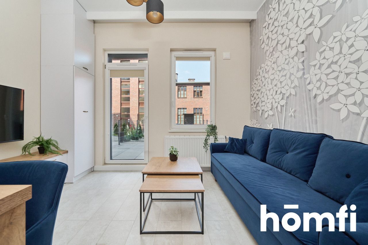 Modern studio with garden on Brzoskwiniowa street - Apartment - Rent - Wrocław, Krzyki / Tarnogaj