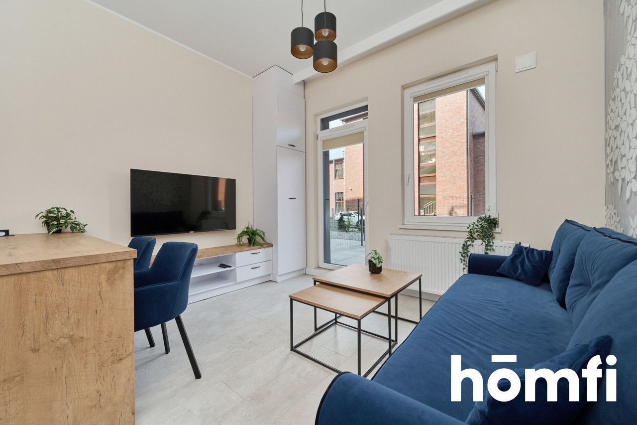 Modern studio with garden on Brzoskwiniowa street - Apartment - Rent - Wrocław, Krzyki / Tarnogaj