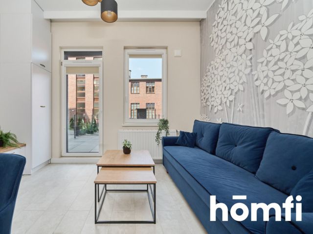 Modern studio with garden on Brzoskwiniowa street - Apartment - Rent - Wrocław, Krzyki / Tarnogaj