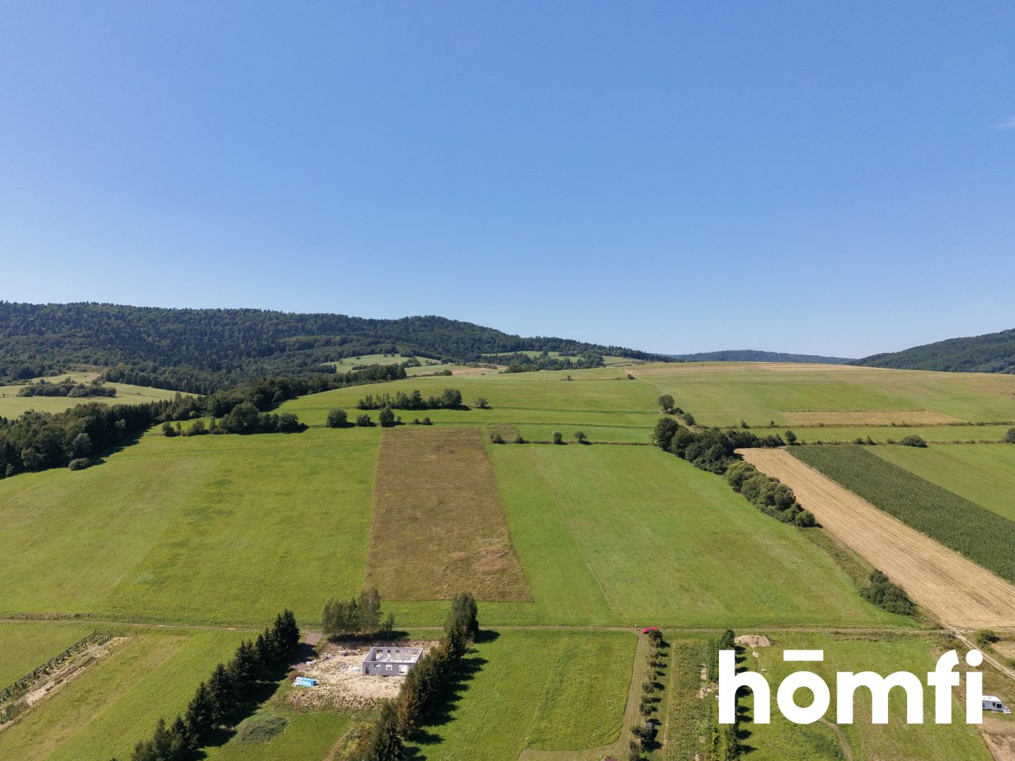 Mchawa – 6.86 ha with WZ for development, Bieszczady - Plot - Sale - Leski, Baligród / Mchawa