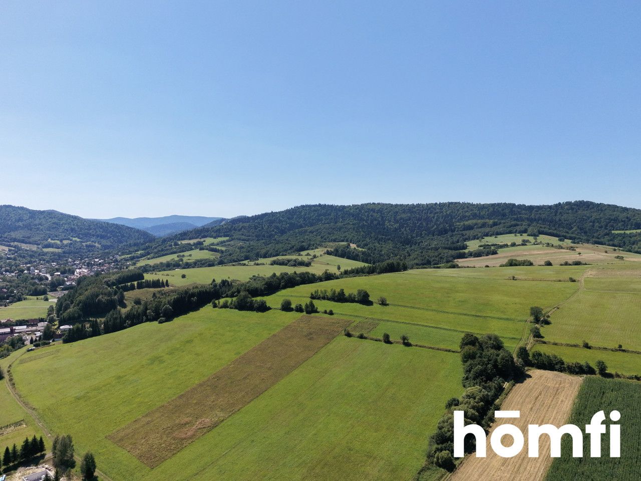 Mchawa – 6.86 ha with WZ for development, Bieszczady - Plot - Sale - Leski, Baligród / Mchawa