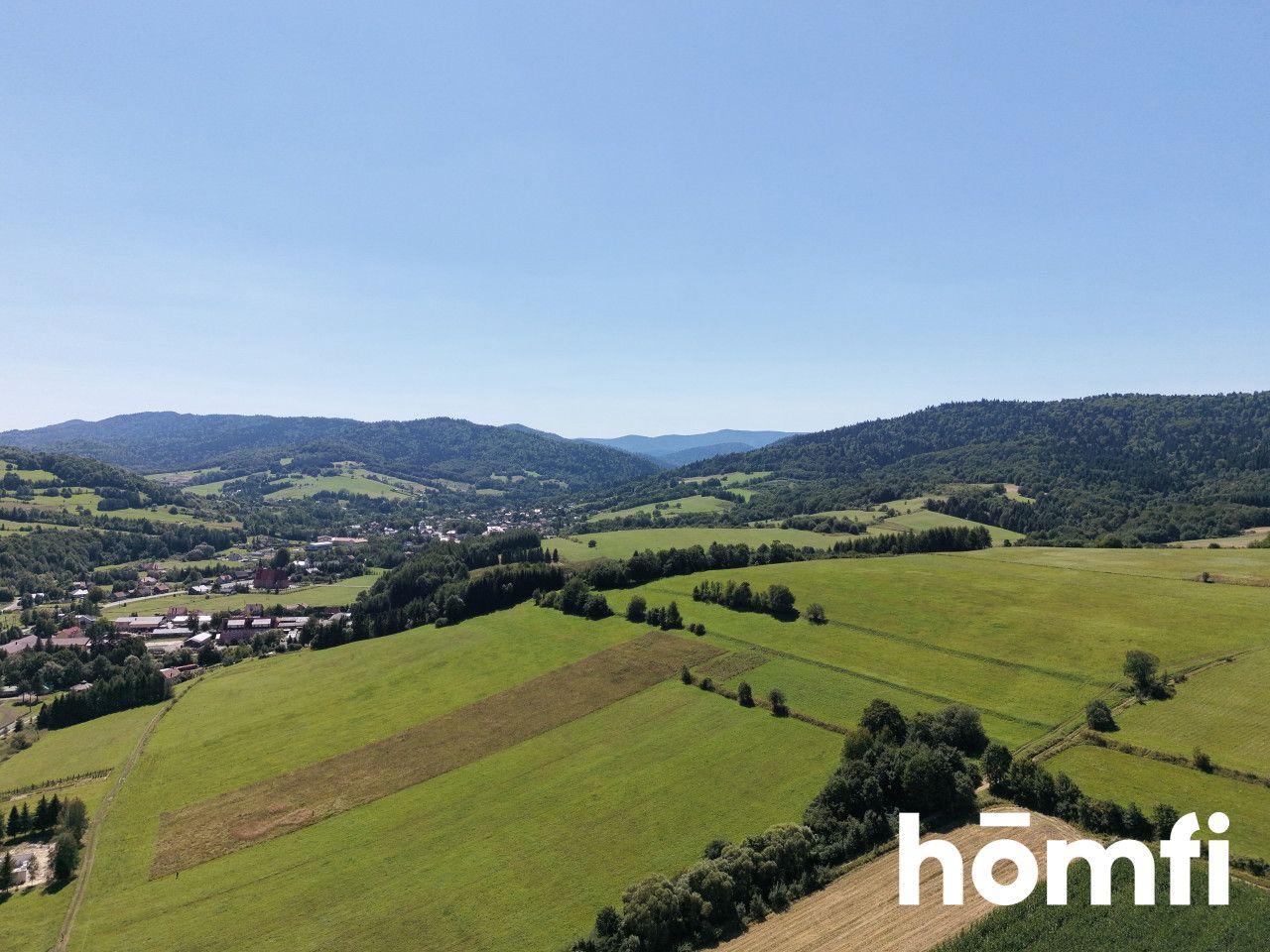 Mchawa – 6.86 ha with WZ for development, Bieszczady - Plot - Sale - Leski, Baligród / Mchawa