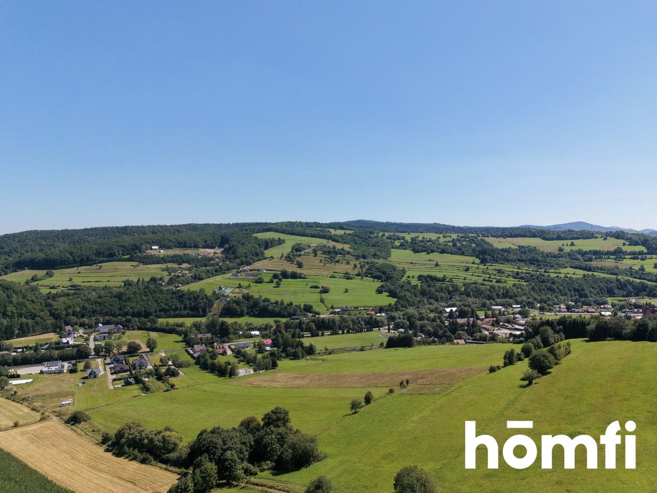 Mchawa – 6.86 ha with WZ for development, Bieszczady - Plot - Sale - Leski, Baligród / Mchawa