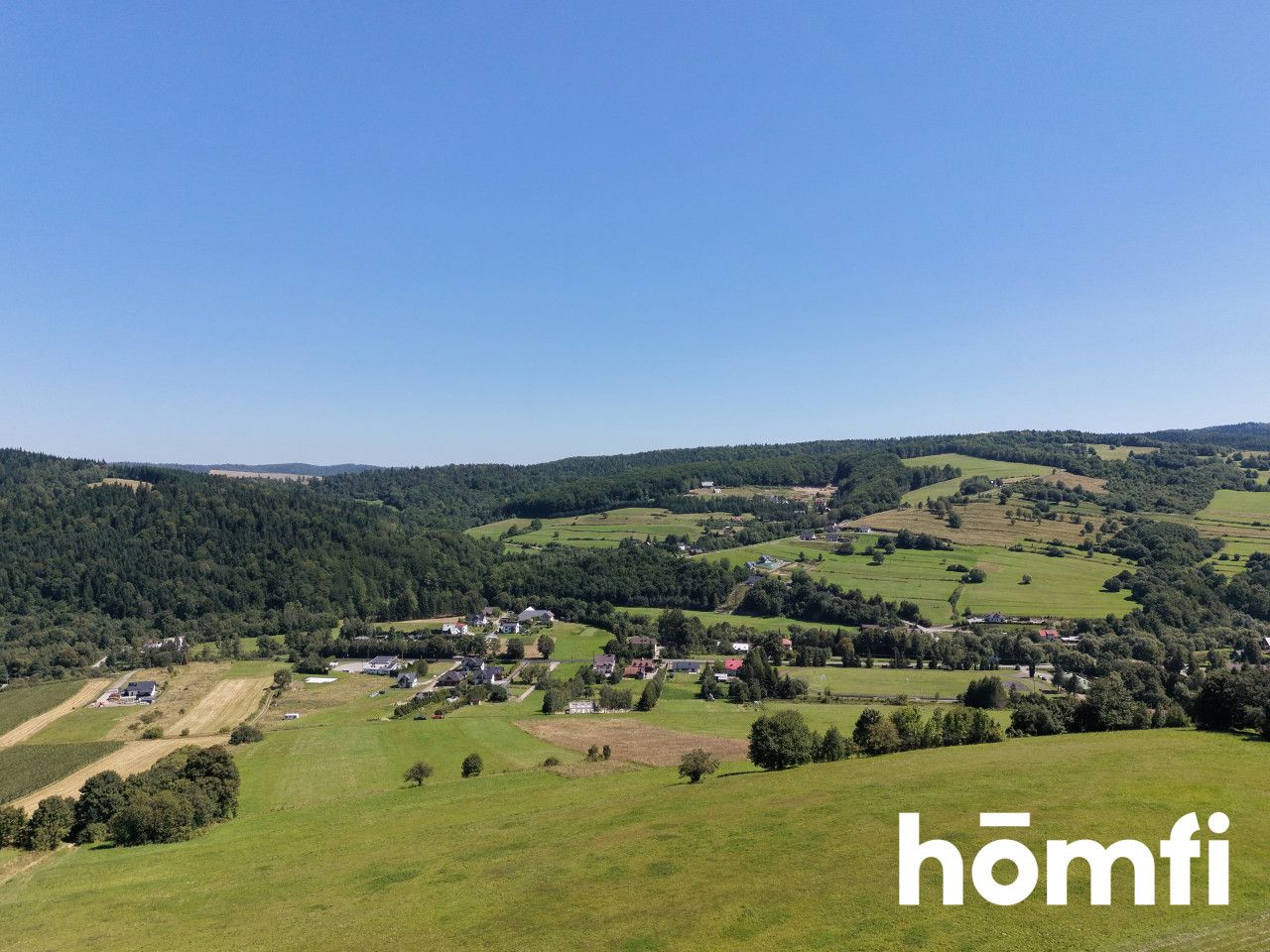 Mchawa – 6.86 ha with WZ for development, Bieszczady - Plot - Sale - Leski, Baligród / Mchawa