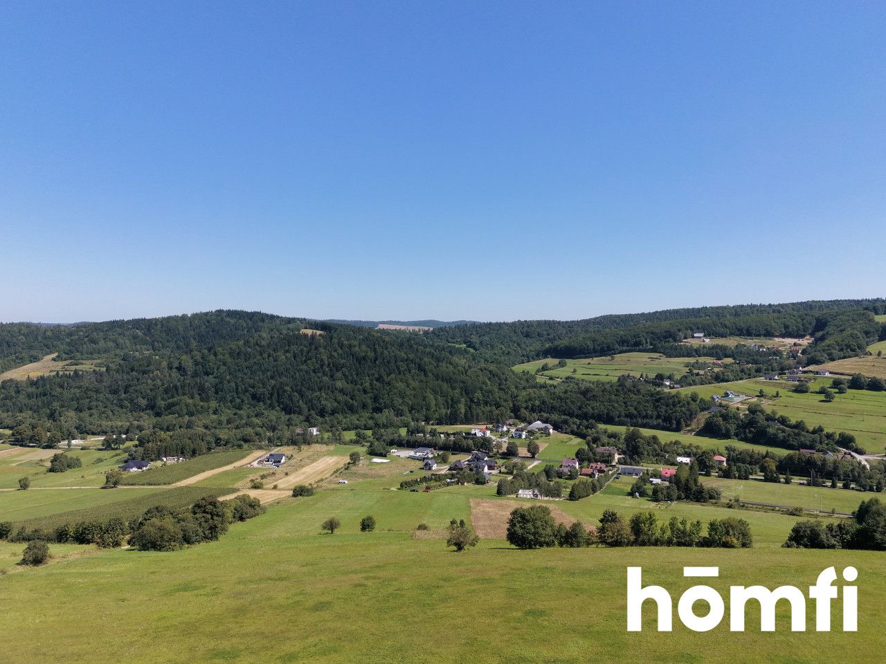 Mchawa – 6.86 ha with WZ for development, Bieszczady - Plot - Sale - Leski, Baligród / Mchawa