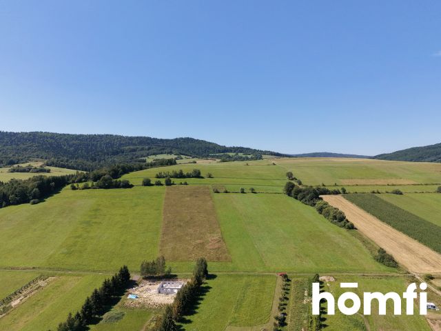 Baligród – 6,86 ha z WZ pod zabudowę, Bieszczady! - Działka - Sprzedaż - Leski, Baligród / Mchawa
