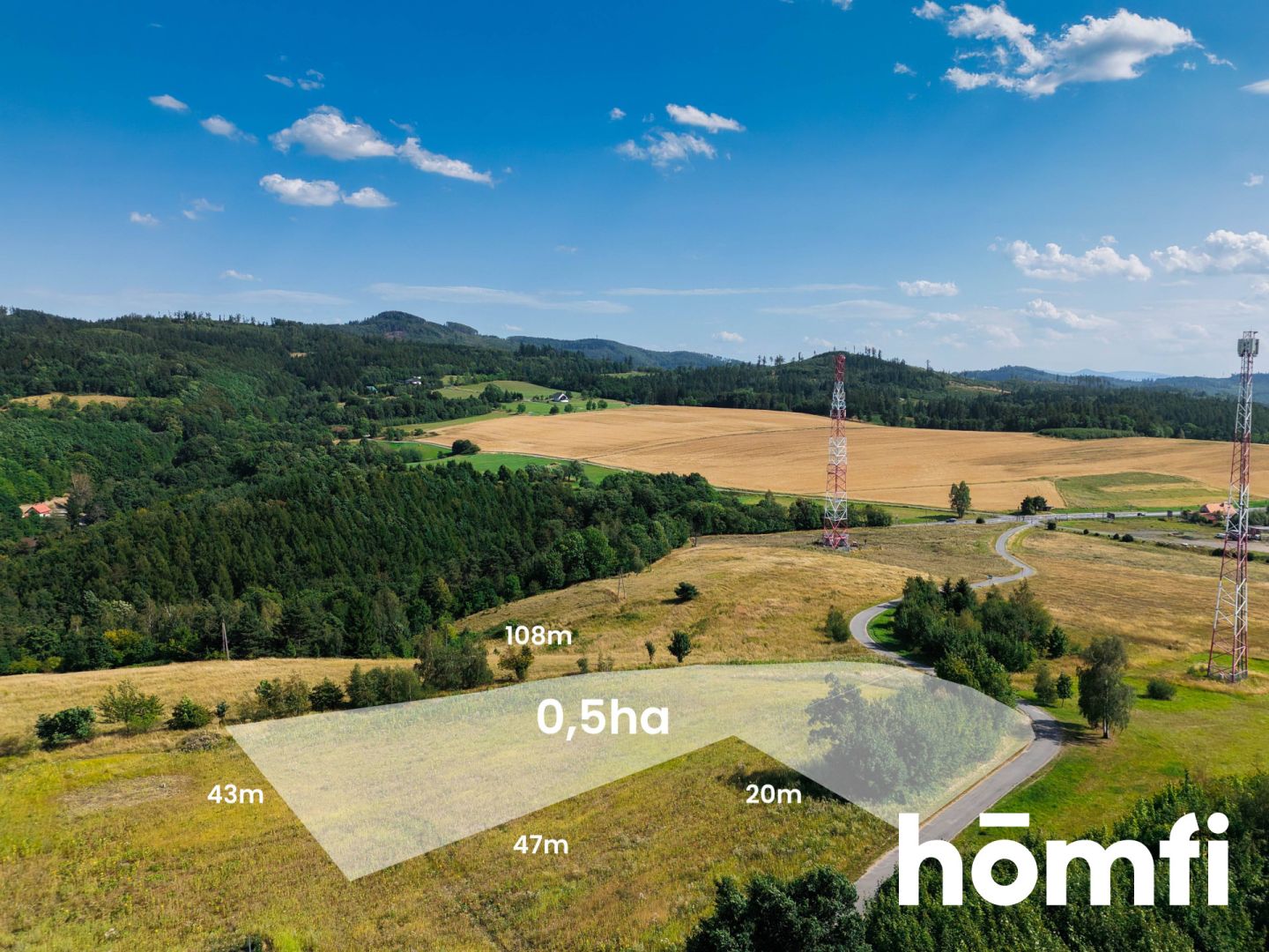 Scenic plots | Kłodzko Valley | Investment - Plot - Sale - Ząbkowicki, Bardo / Dębowina