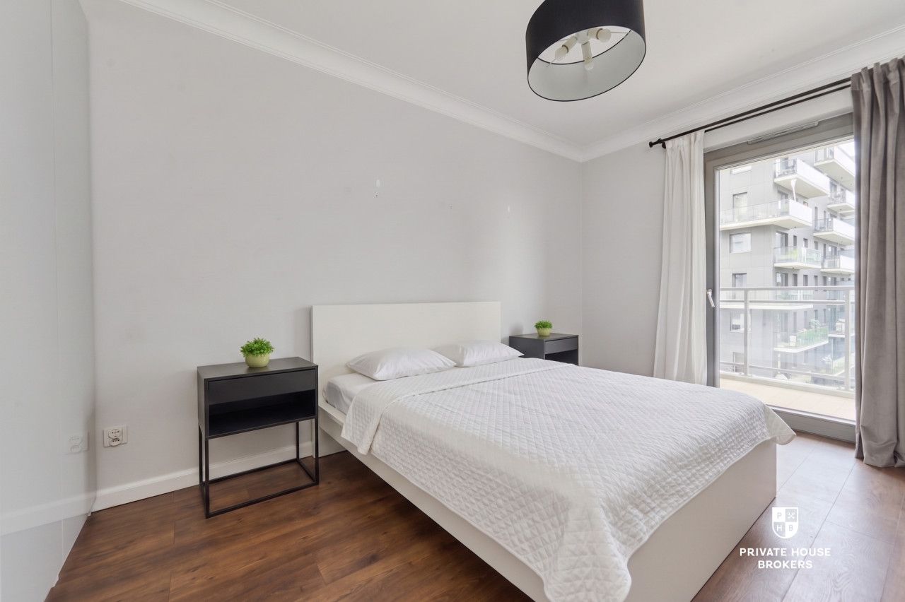 3-room apartment with 2 balconies in the River Point development - Apartment - Sale - Wrocław, Kępa Mieszczańska