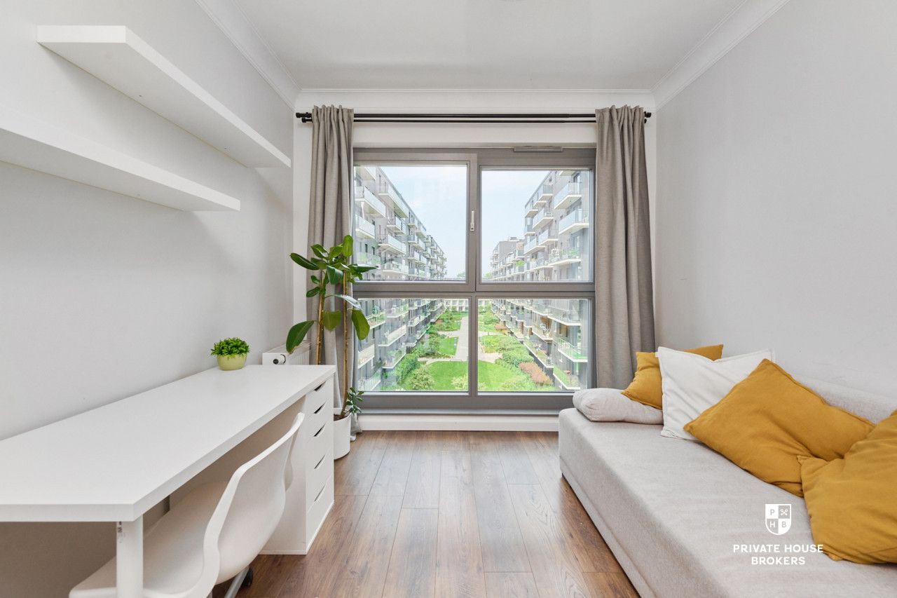3-room apartment with 2 balconies in the River Point development - Apartment - Sale - Wrocław, Kępa Mieszczańska