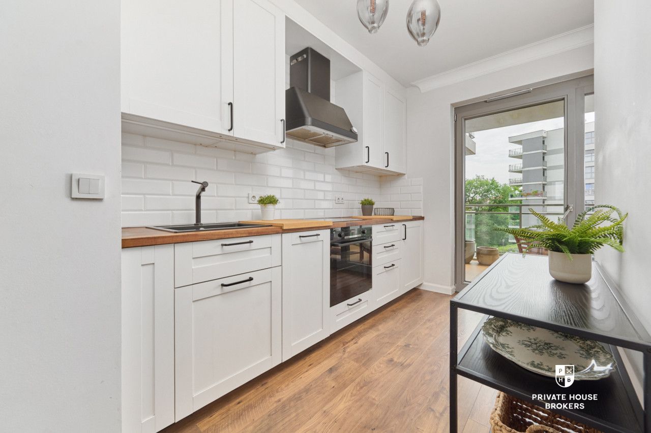 3-room apartment with 2 balconies in the River Point development - Apartment - Sale - Wrocław, Kępa Mieszczańska