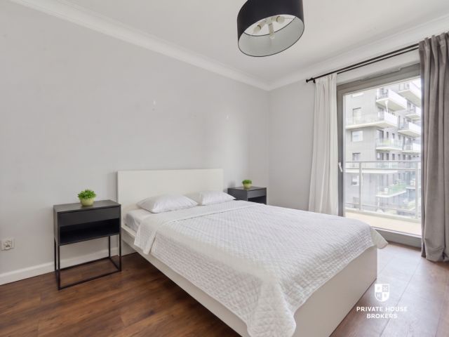 3-room apartment with 2 balconies in the River Point development - Apartment - Sale - Wrocław, Kępa Mieszczańska