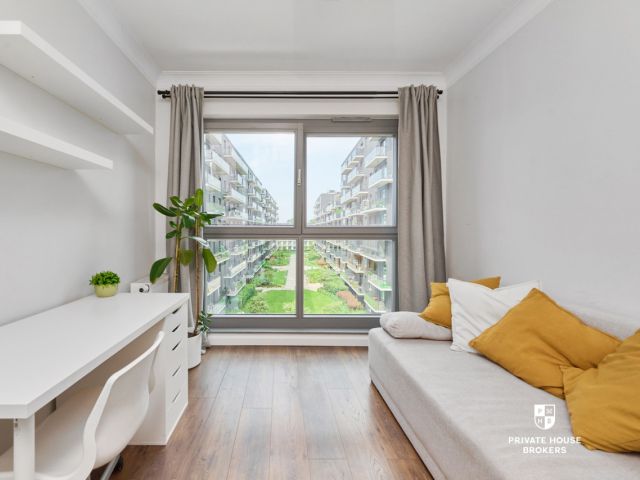 3-room apartment with 2 balconies in the River Point development - Apartment - Sale - Wrocław, Kępa Mieszczańska