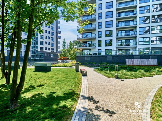 3-room apartment with 2 balconies in the River Point development - Apartment - Sale - Wrocław, Kępa Mieszczańska