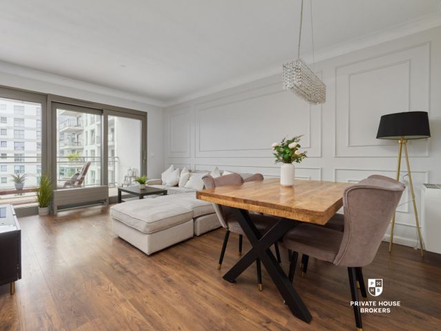 3-room apartment with 2 balconies in the River Point development - Apartment - Sale - Wrocław, Kępa Mieszczańska