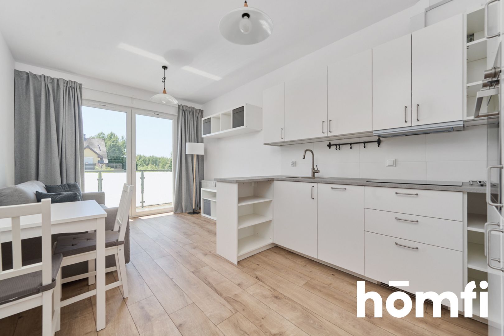 2-room apartment with balcony and garage /Platanowa Avenue/ Leśnica - Квартира - Оренда - Wrocław, Fabryczna / Leśnica